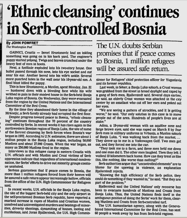 Ethnic Cleansing Of Bosnia 63